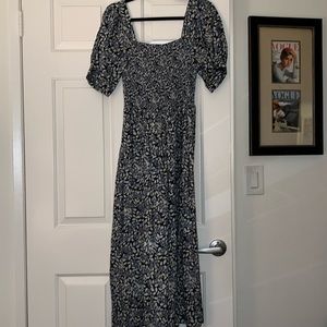 The Great. short sleeve floral dress